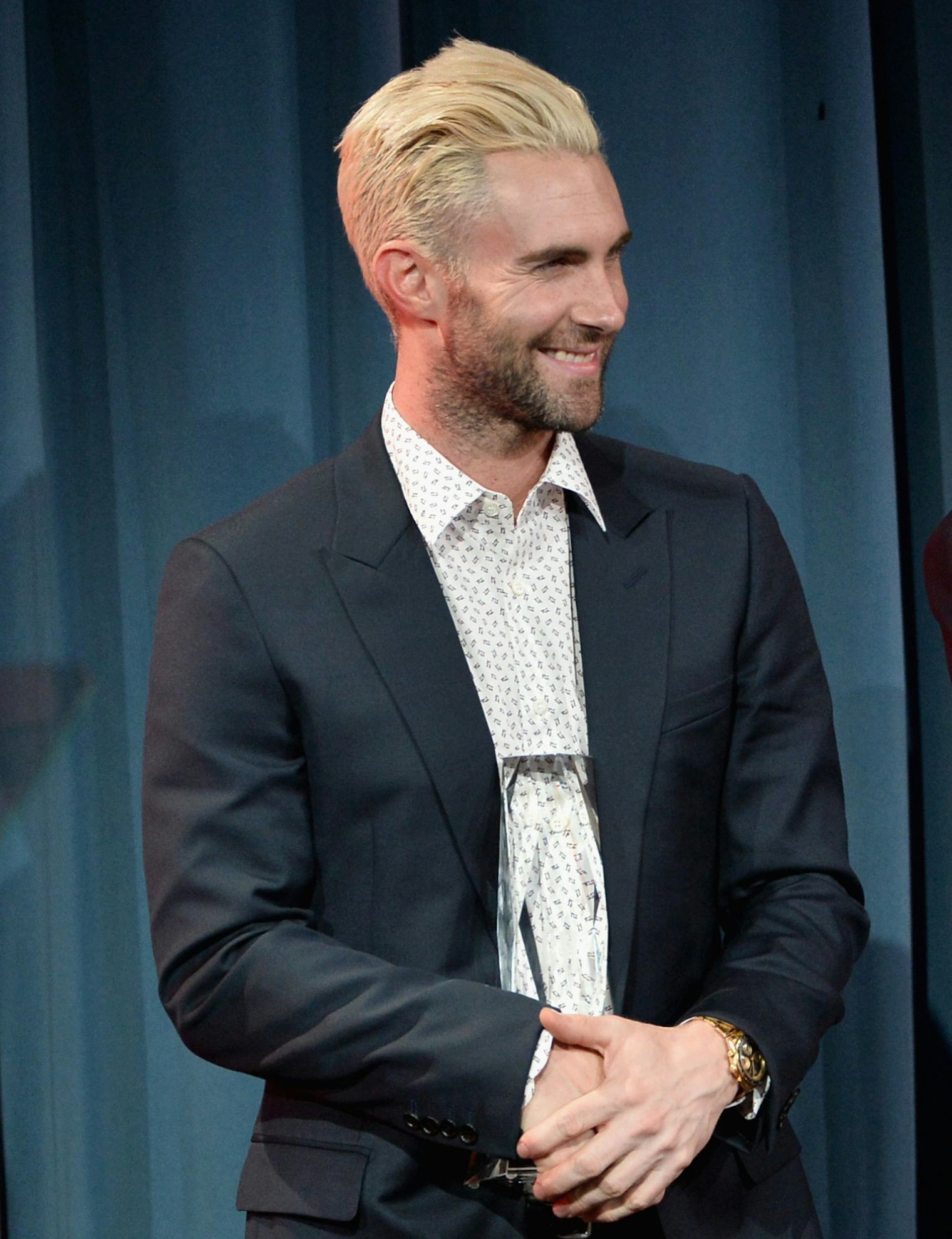 Adam Levine Looks Bald Now But We Should Have Seen It Coming — Photo