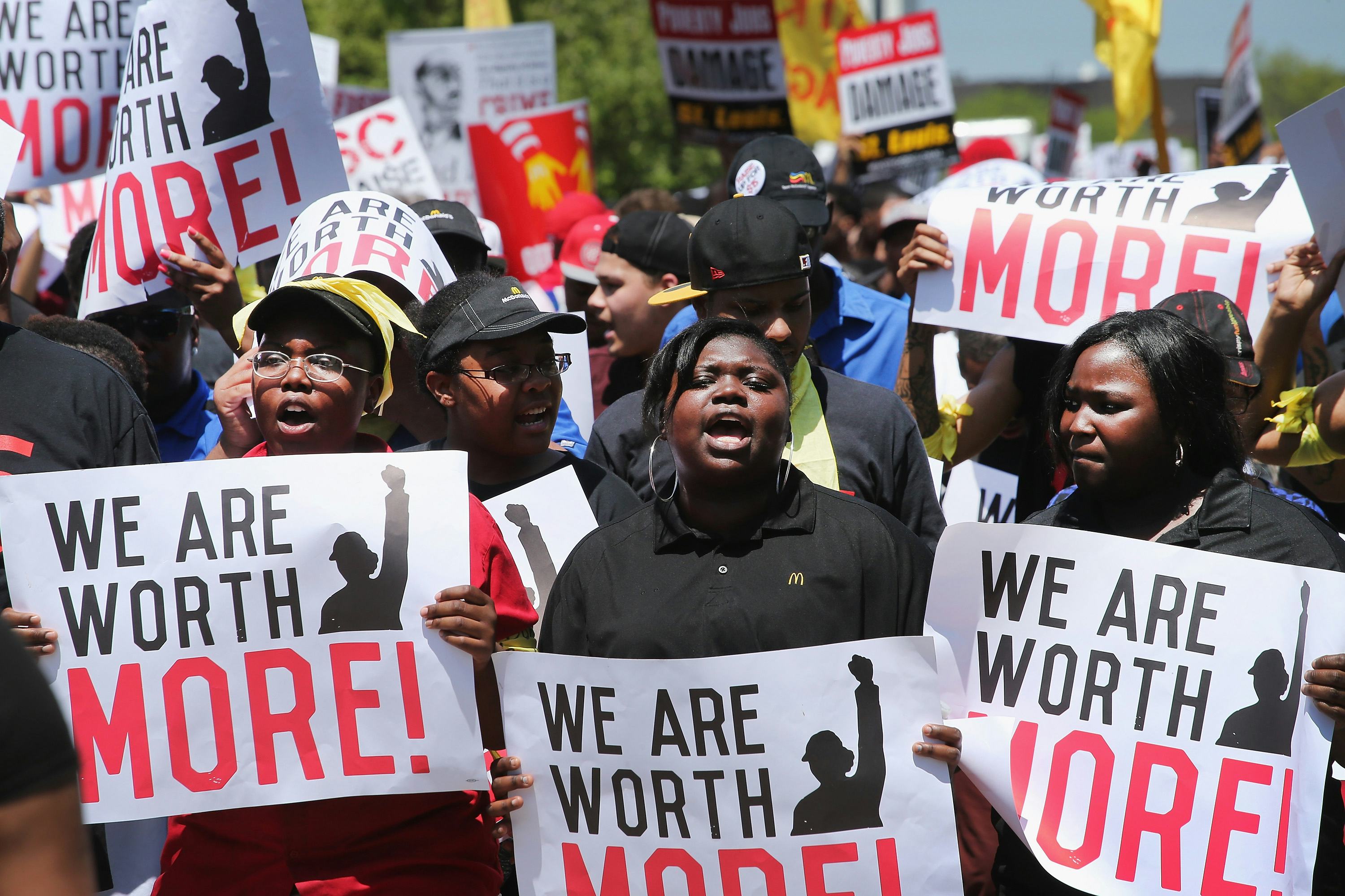 "Fight For $15"s Protests For A Boosted Minimum Wage Were The Largest Yet