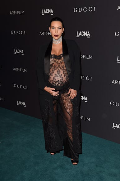 Kim Kardashian Wears Sheer Jumpsuit That Looks Familiar — PHOTOS