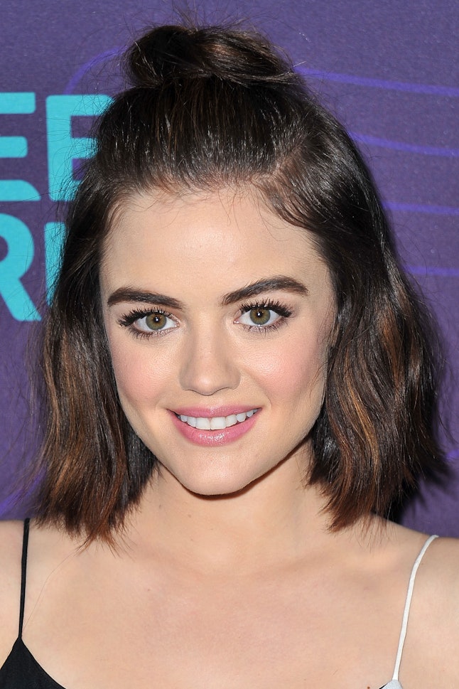 Are Lucy Hale’s Bangs Real She S Got What It Takes To Pull These Off Full Time