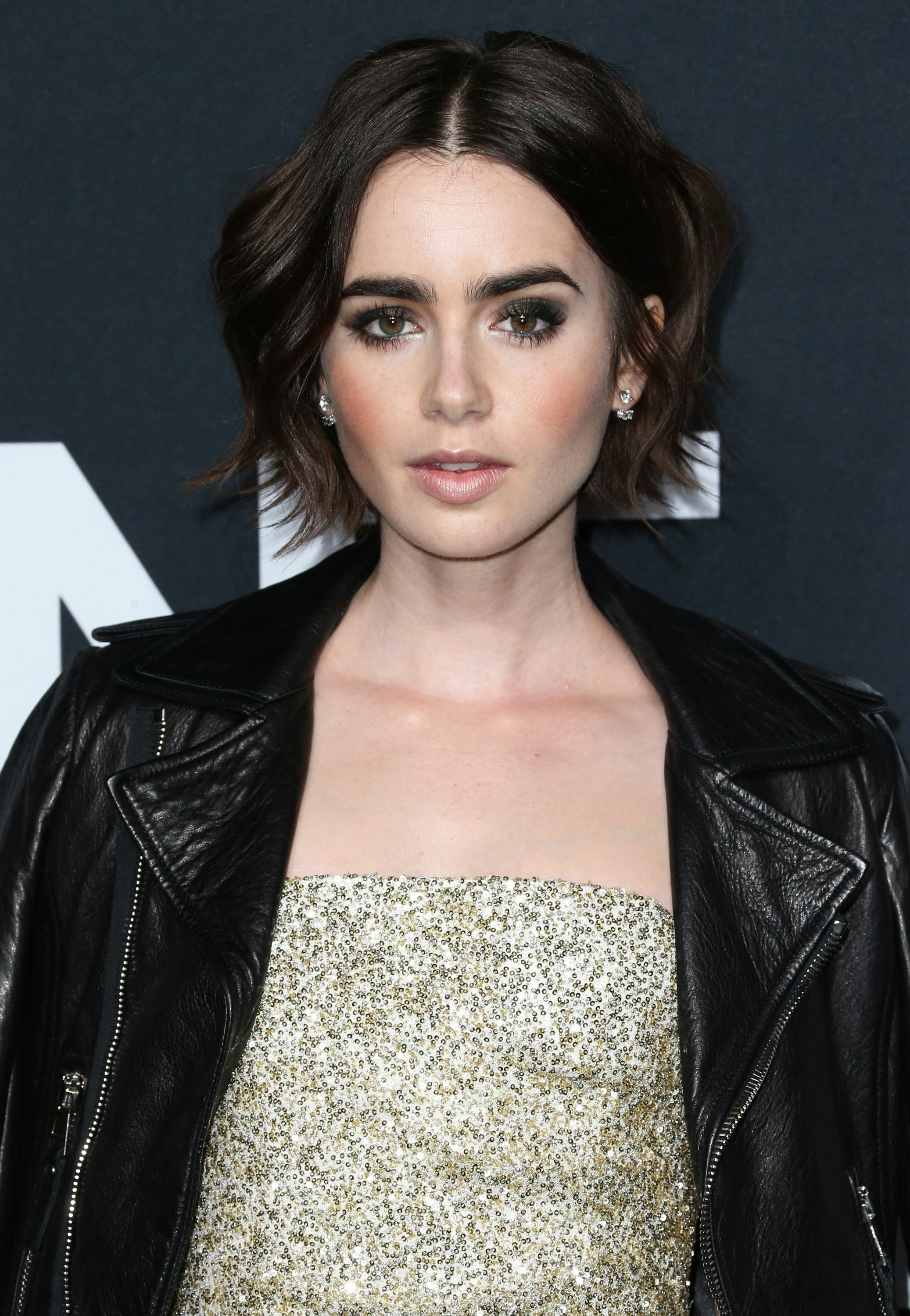 Lily Collins Dyed Her Hair Red & It's Unlike Any Look She's Ever Done