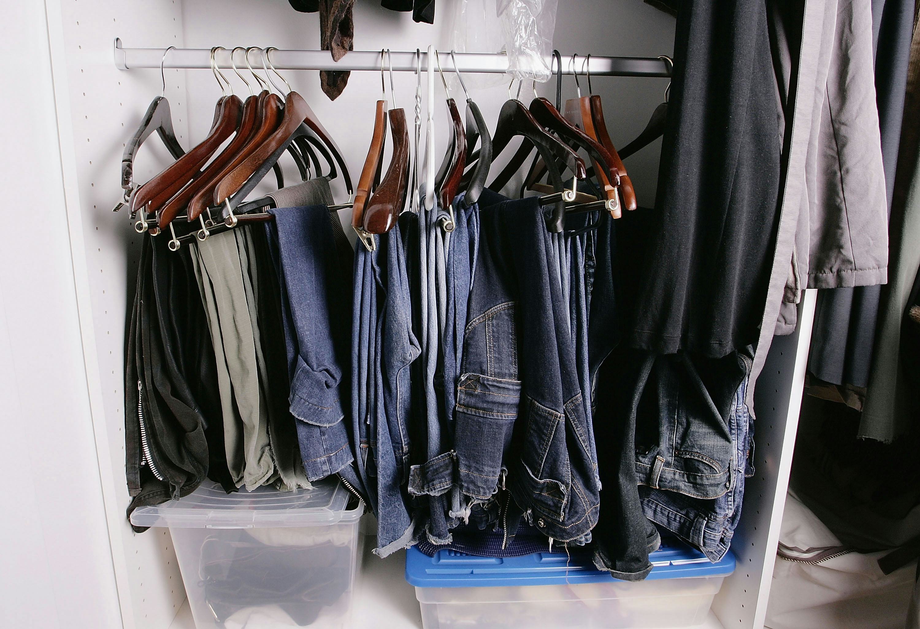 Should You Fold Or Hang Jeans Here S The Deal When It Comes To Storing   51471086 