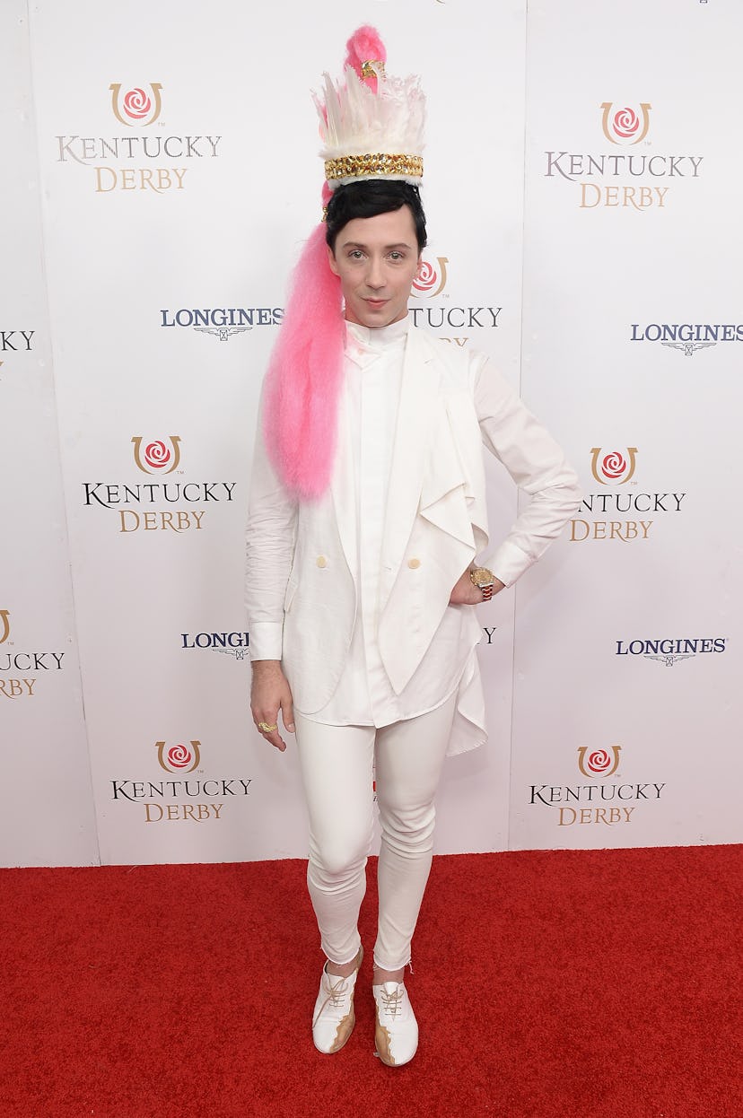 Twitter Reactions To Johnny Weir's 2016 Kentucky Derby Hat Prove His