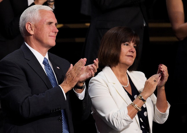 Is Karen Pence At The Vice Presidential Debate? Mike Pence's Wife Is One Of His Biggest Supporters