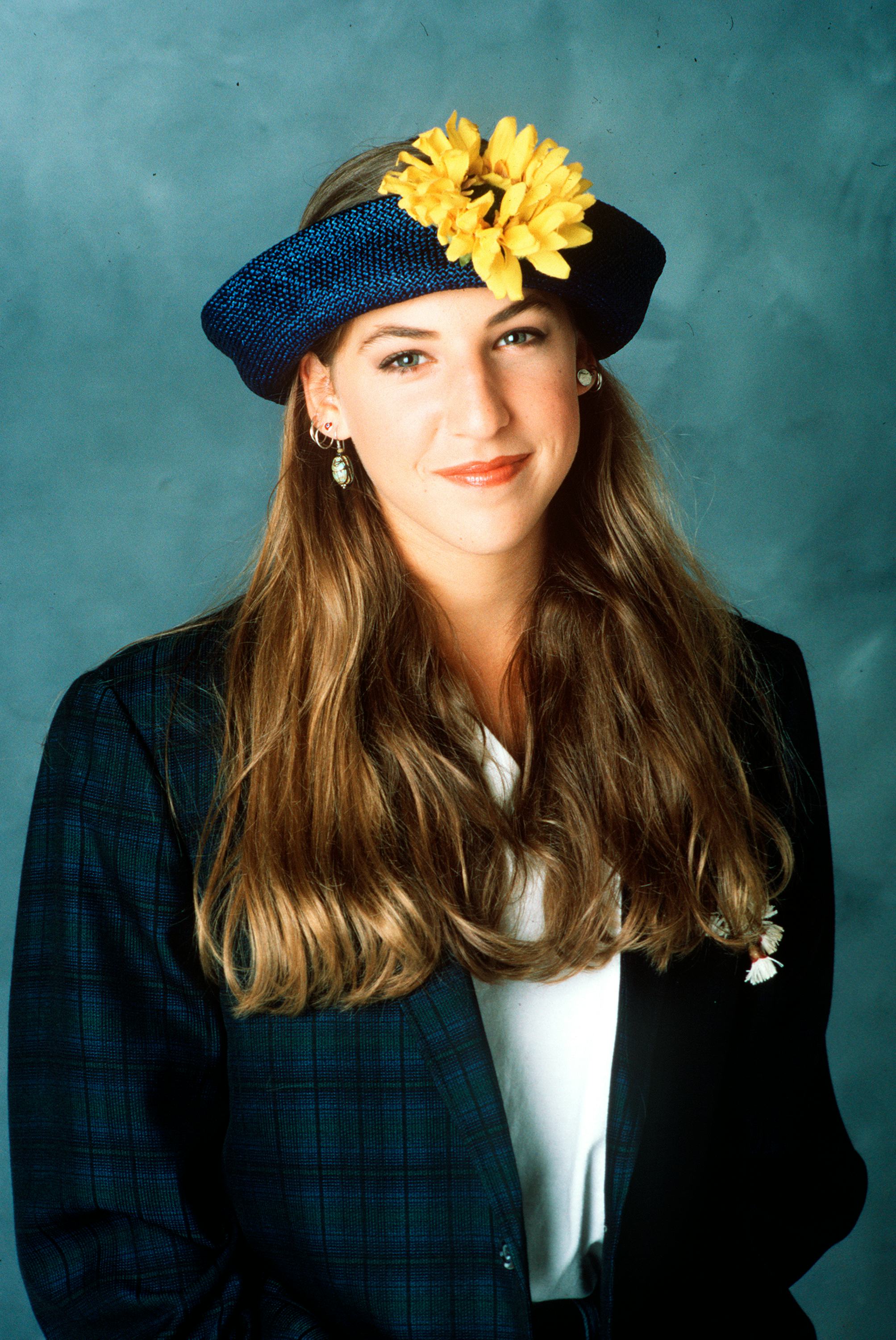 90s flower hat