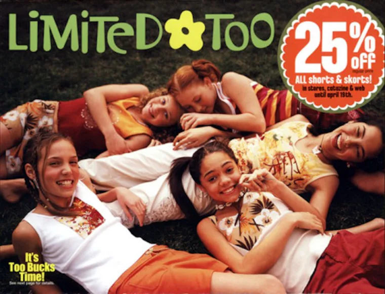 15 Reasons Limited Too Was Every 2000s Girl's Happy Place