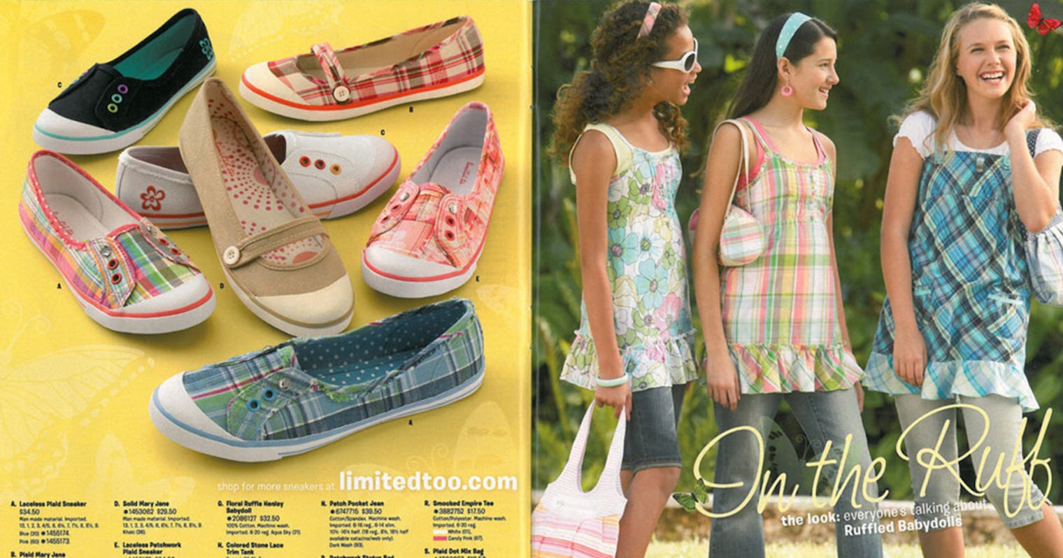 15 Reasons Limited Too Was Every 2000s Girl's Happy Place