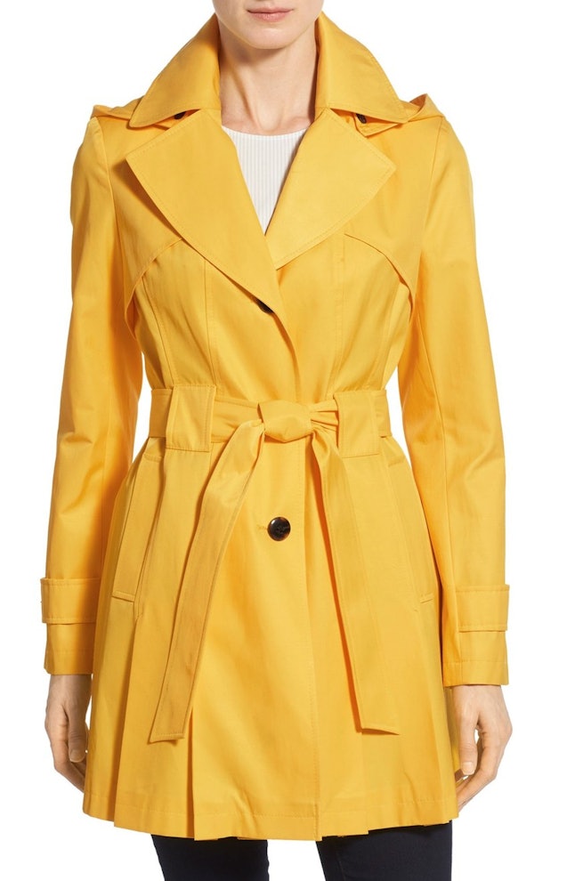Where To Buy Selena Gomez's Yellow Trench Coat