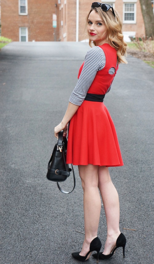 How To Wear A Dress In The Winter Without Freezing Your Legs Off — PHOTOS