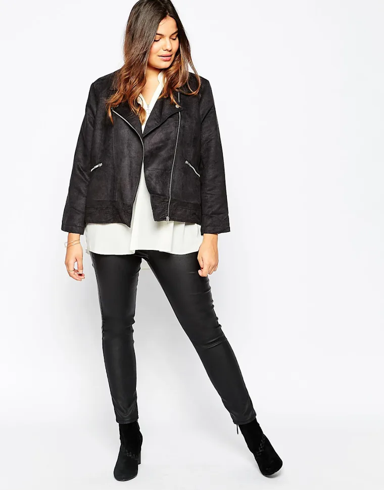 13 Plus Size Jackets In Leather & Suede To Help You Look Like A Badass ...