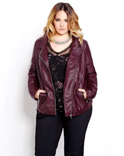 13 Plus Size Jackets In Leather & Suede To Help You Look Like A Badass ...