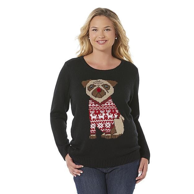 Sears womens christmas on sale sweaters