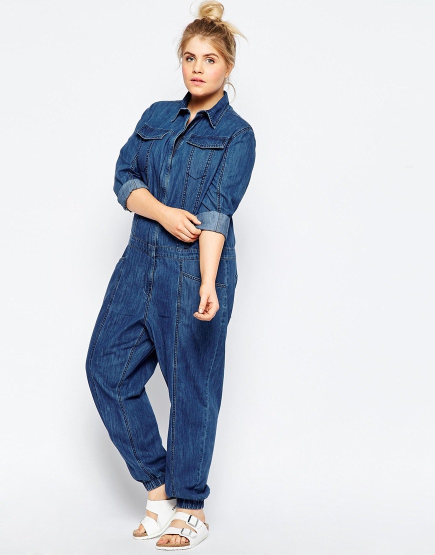 plus size boiler jumpsuit