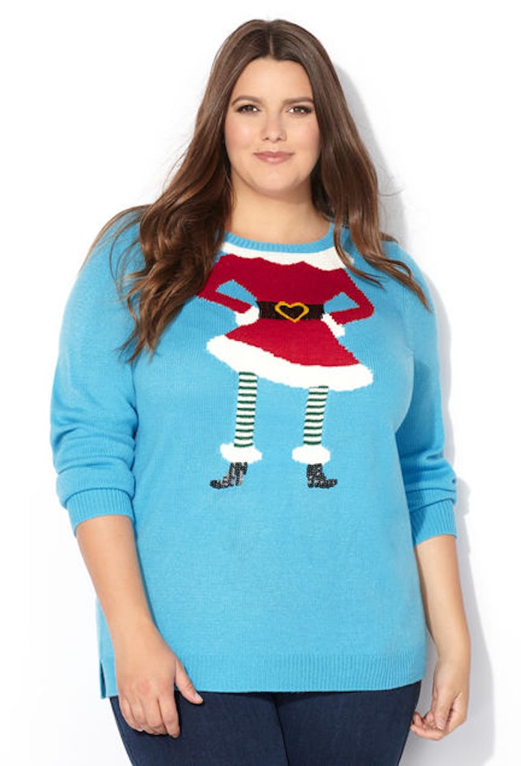 Jingle bell rock song worksheet christmas way days funny busyteacher 17 Plus Size Ugly Christmas Sweaters That Are Hideously Perfect — PHOTOS