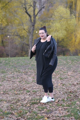 11 Ways To Style Black Plus Size Leggings All Winter Long — PHOTOS