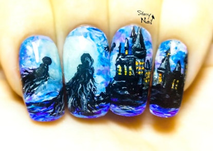 15 Magic Harry Potter Nail Designs - Pretty Designs  Harry potter nail  art, Harry potter nails designs, Harry potter nails