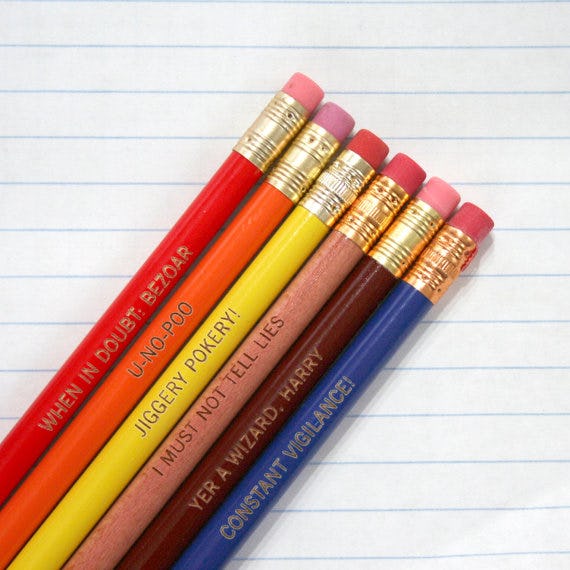 10 Harry Potter School Supplies To Make 2016 The Best Year Ever