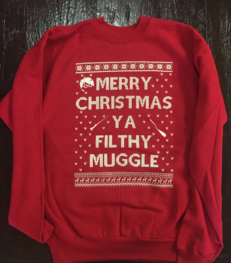 9 Harry Potter Christmas Sweaters That Will Make You Feel Like A True ...