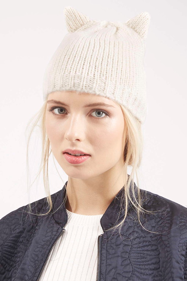 Cat Ear Beanie Hat Topshop Cat Ear Beanie Hat Topshop