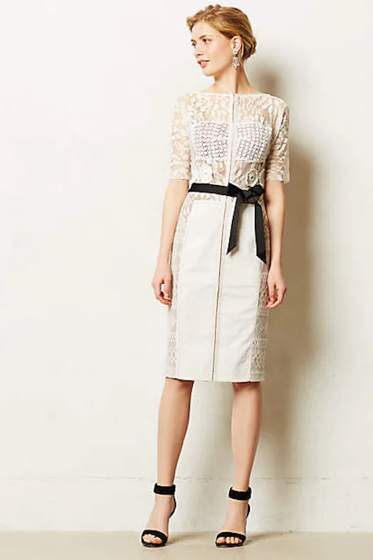 The Carissima Sheath By Byron Lars Has Never Gone On Sale, But That's A Good Thing The Carissima Sheath By Byron Lars Has Never Gone On Sale, But That's A Good Thing