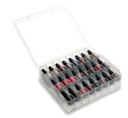 9 Creative Nail Polish Storage Solutions For The LacquerObsessed