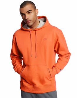 Neon orange champion 2024 hoodie