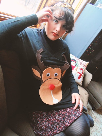 Create unique christmas jumper knitting patterns – fashionarrow.com The Ugly Christmas Sweater From ‘Bridget Jones’ is Actually Pretty Easy