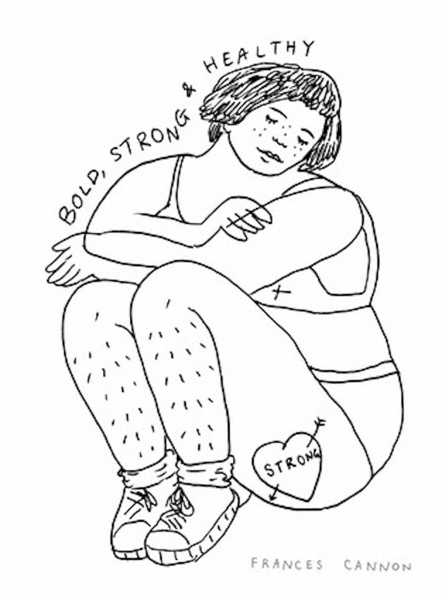 Frances Cannon's Body Positive Coloring Book Is The Next Step In Self