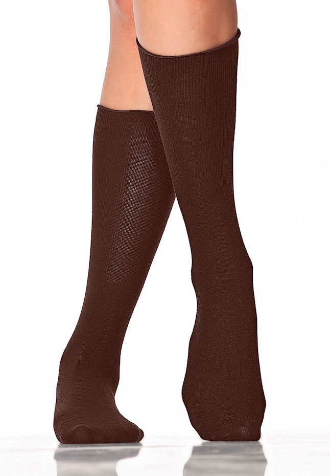 plus size knee high white socks