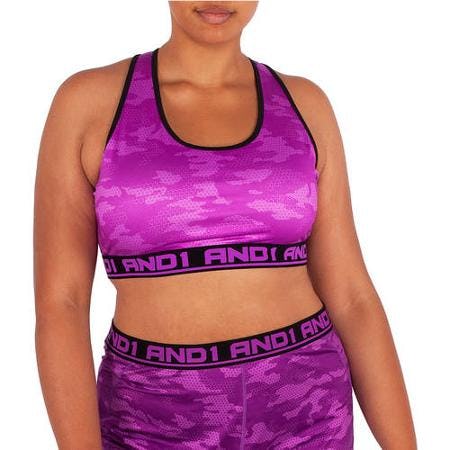 plus size sports bra walmart