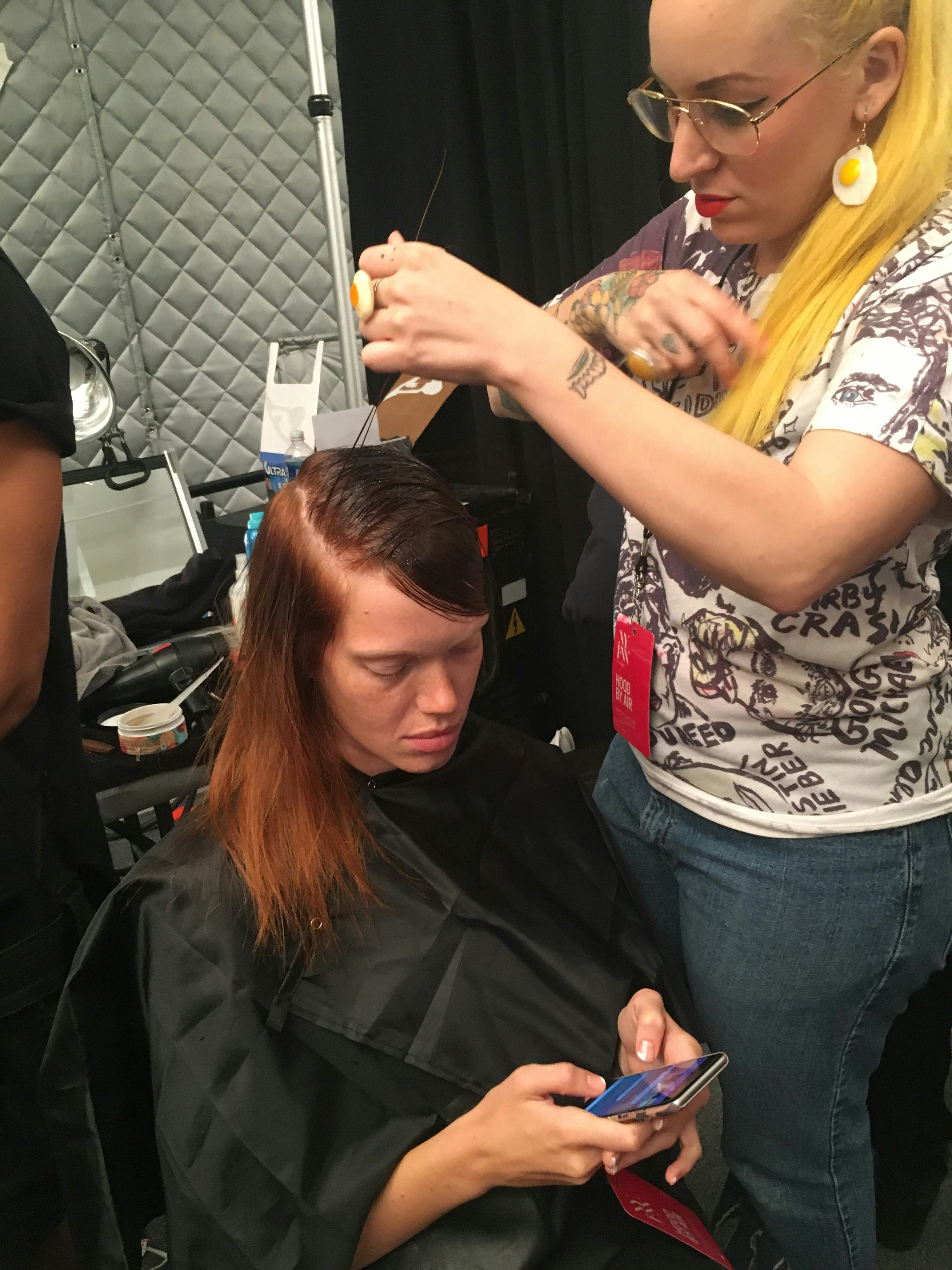 Here's Why Hood By Air’s Models Were Covered In Lube, From Their Head