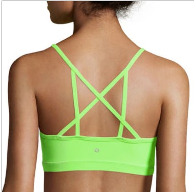 jcpenney sports bra plus size