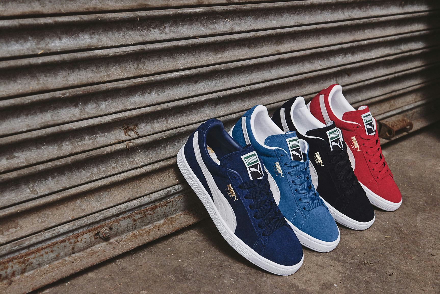 puma suede colours