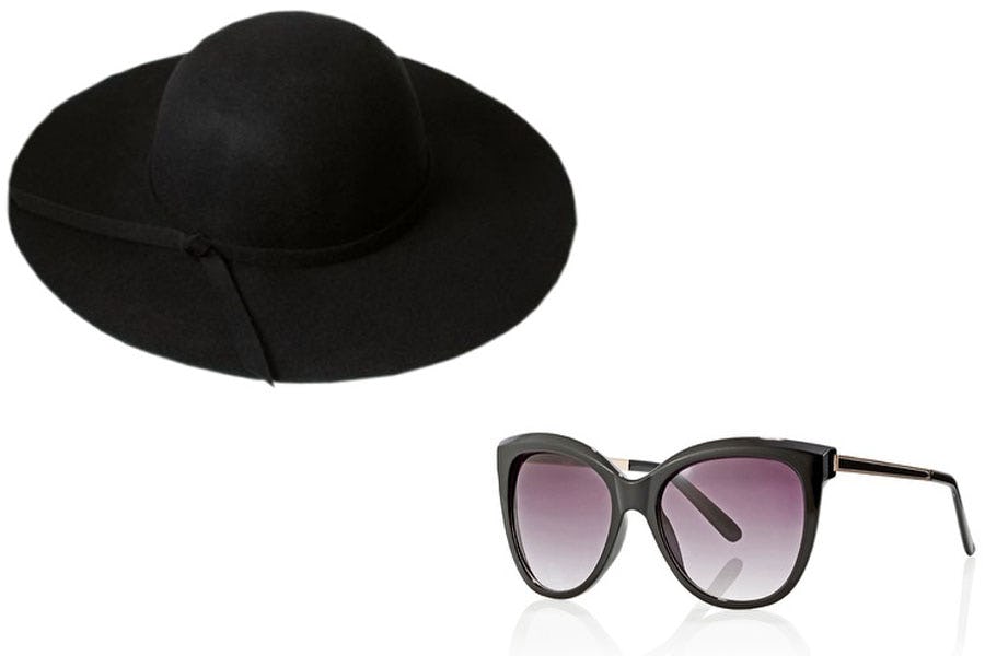 sunhat sunglasses