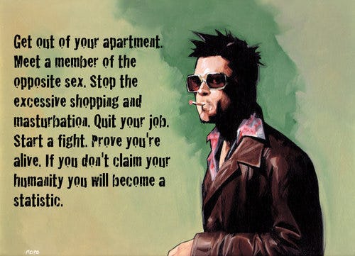 'Fight Club' Turns 15 & Tyler Durden's Words on Materialism, Fate