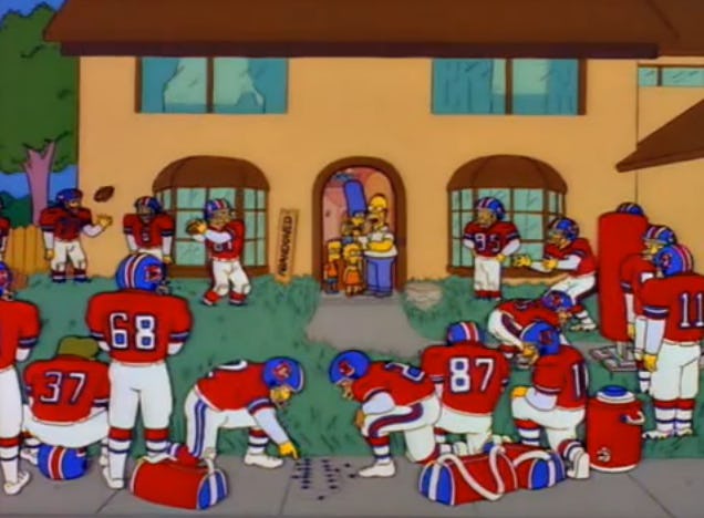 'The Simpsons' Predicted The Super Bowl And Scored A Touch Down With ...