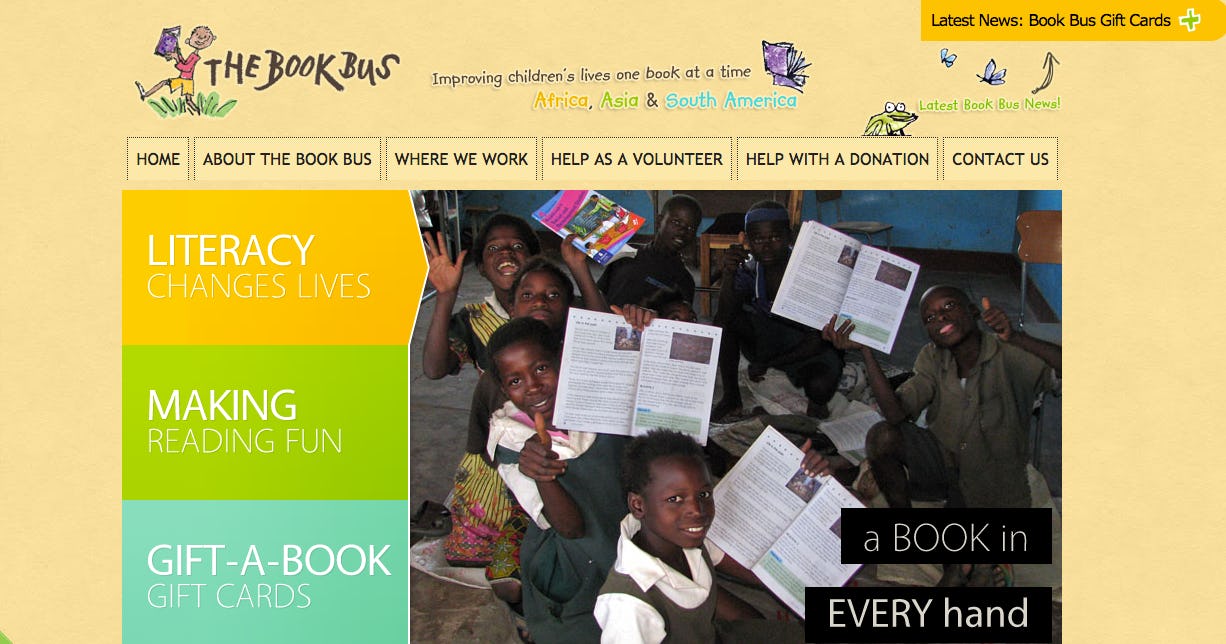 12 Amazing Book And Literacy Charities That Are Changing The World