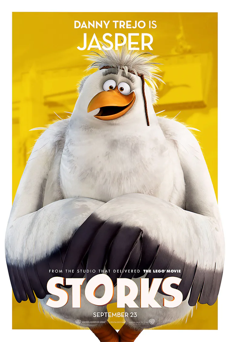 Storks Brother The 'Storks' Voice Cast Feature A Familiar Crew With A Few Welcome ...