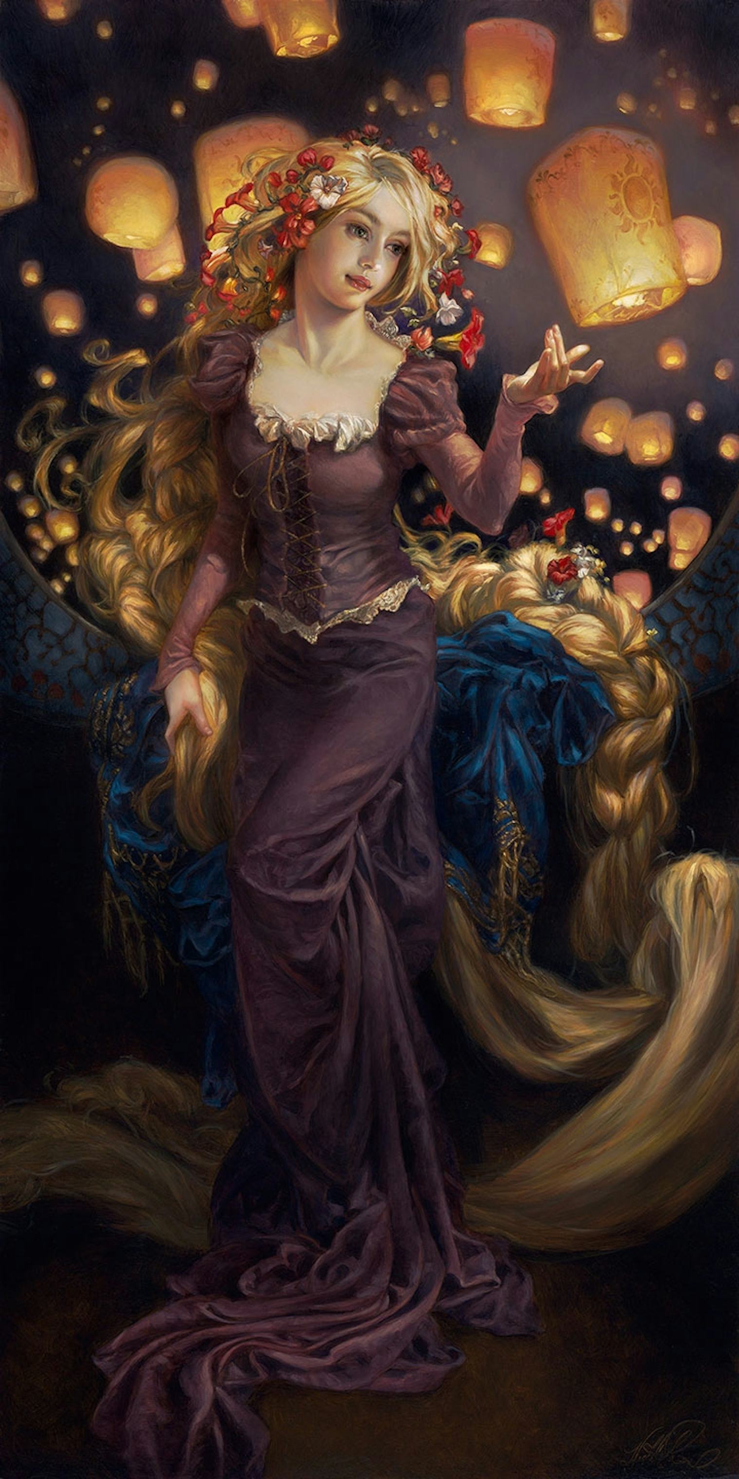Fine Art Disney Princess Paintings By Artist Heather Theurer Bring fine-art-disney-princess-paintings-by-artist-heather-theurer-bring