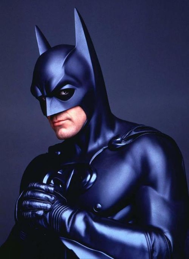 Batman Suits Through The Years From Adam Wests Tights To George Clooneys Nipples 