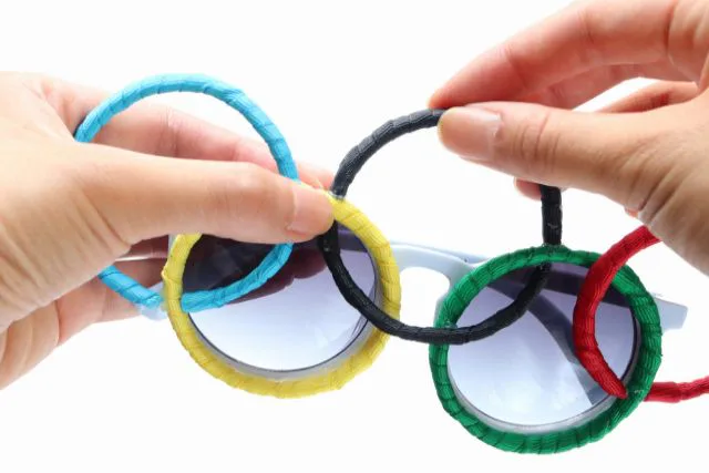 How To Make Olympic Ring Sunglasses For The Most Stylish Viewing Party ...