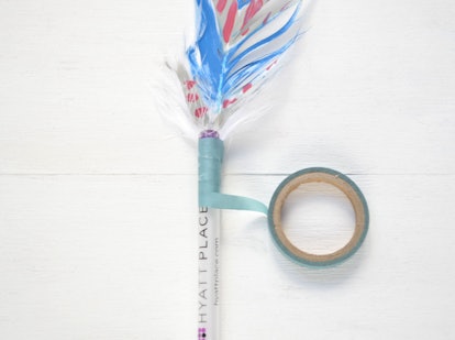 How to Make a Feather Pen - The Happy Housewife™ :: Home Management