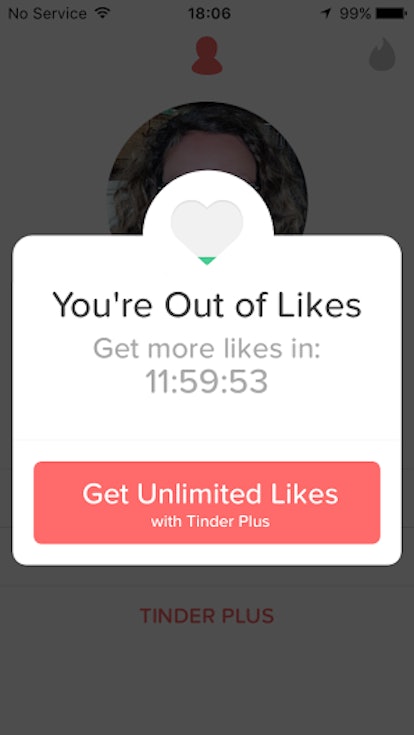 Number of likes tinder I reviewed