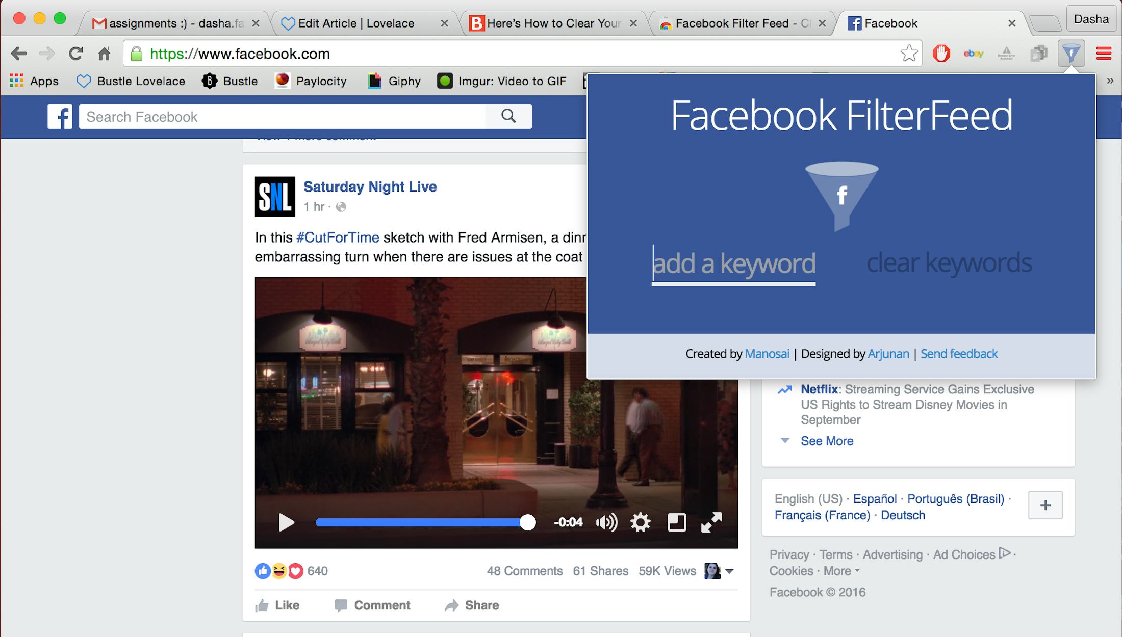How To Filter Facebook Content With A Chrome Extension