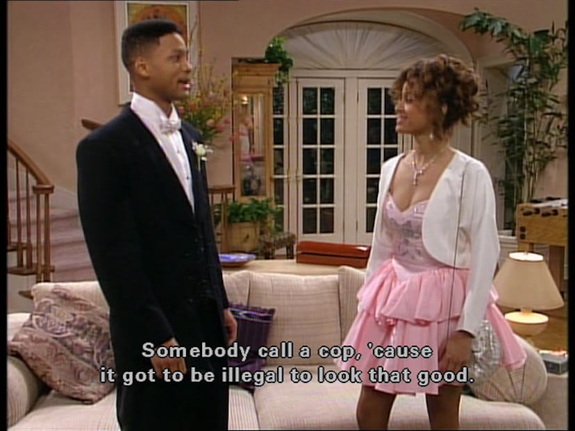 Will Smith sirens Fresh Prince pick up line