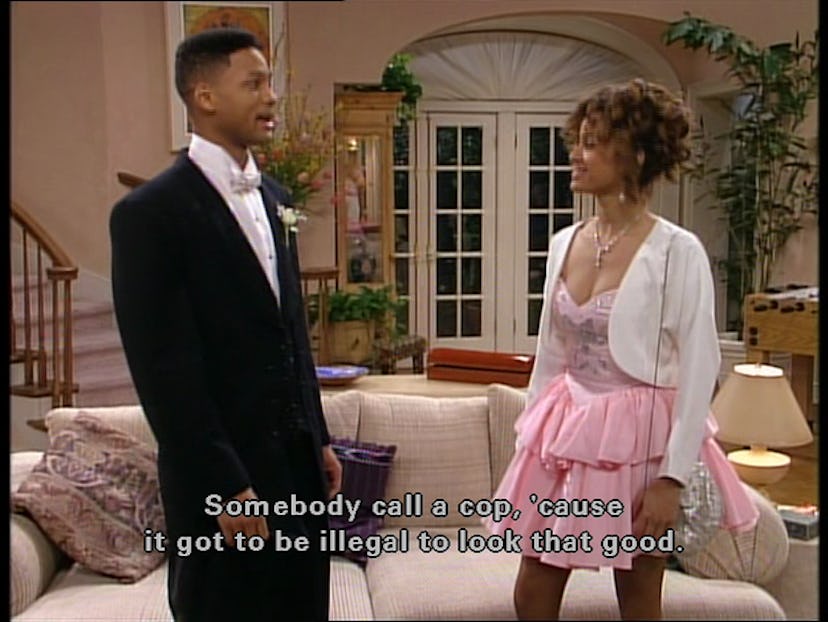 Will Smith sirens Fresh Prince pick up line