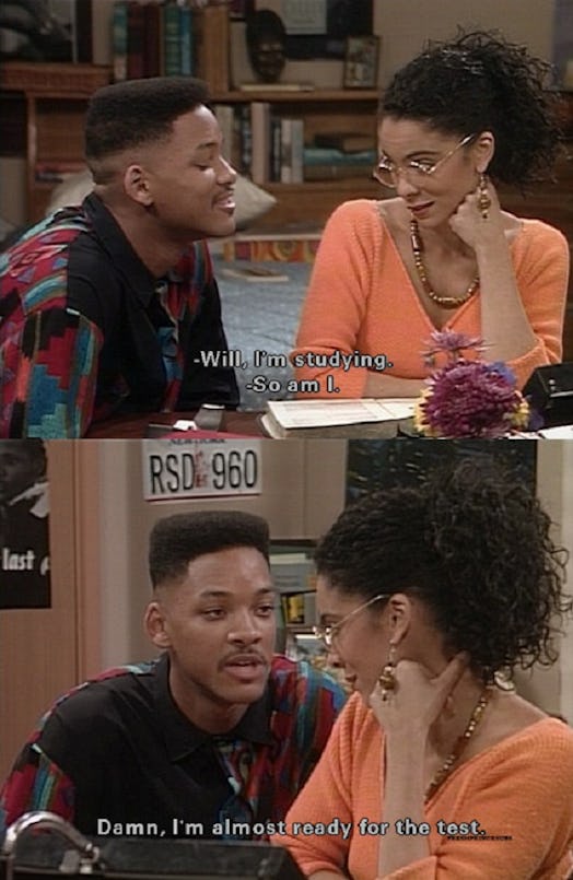 Will Smith using a cheesy Fresh Prince pick up line