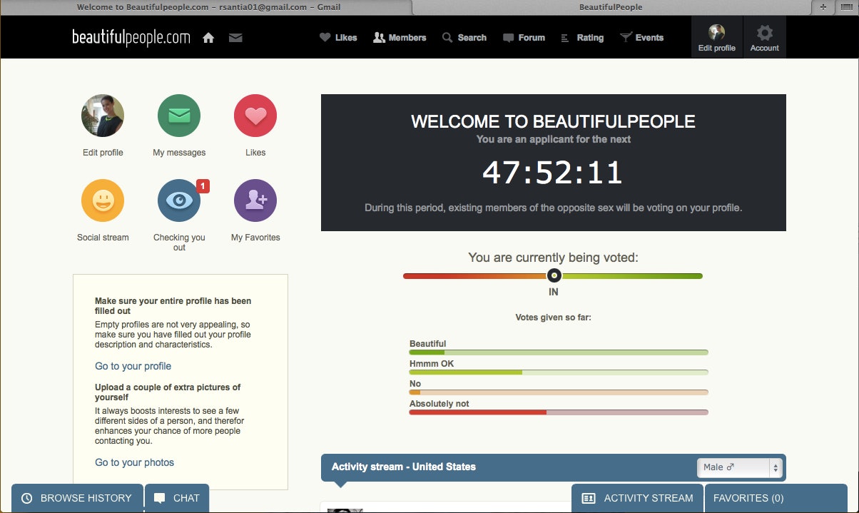 I Tried to Join BeautifulPeople.com, the British Dating Site for