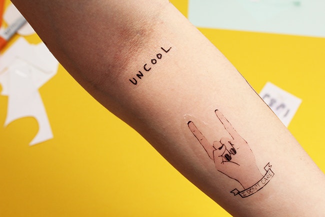 Create Your Own Custom Temporary Tattoos In Seconds