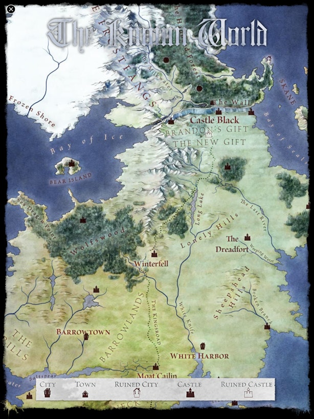 This Interactive 'Game Of Thrones' Book Is The Guide To Westeros You ...